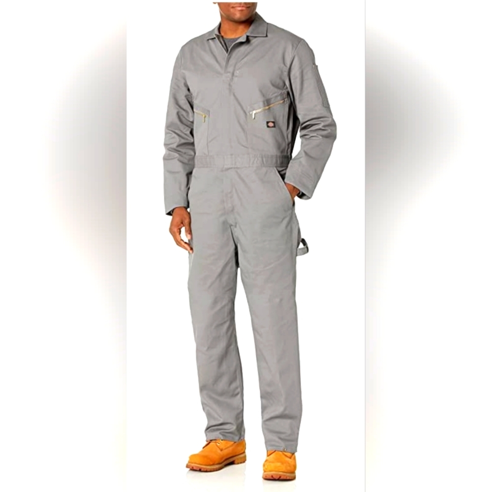 Dickies Gray Coveralls Size Medium